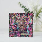 Neon Psychedelic Luxury Lounge Art シーズンカード (スタンド正面)