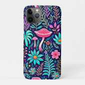 Neon Psychedelic Mushroom Forest Dream Case-Mate iPhoneケース (裏)