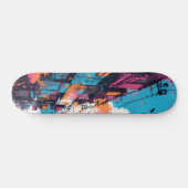 Neon Pulse Skateboards: Illuminate Your Path with  スケートボード (横)
