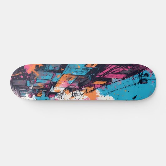 Neon Pulse Skateboards: Illuminate Your Path with  スケートボード (横)