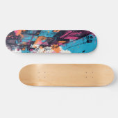 Neon Pulse Skateboards: Illuminate Your Path with  スケートボード (横)