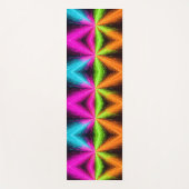 Neon Radial Burst Explosion ヨガマット (正面)