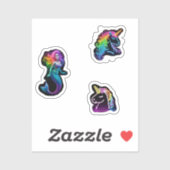 neon rainbow fantasy stickers シール (シート)