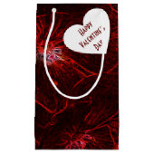 Neon Red Violas スモールペーパーバッグ (正面)