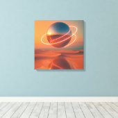 Neon Relic キャンバスプリント (インサイチュ (ウッドフロア))