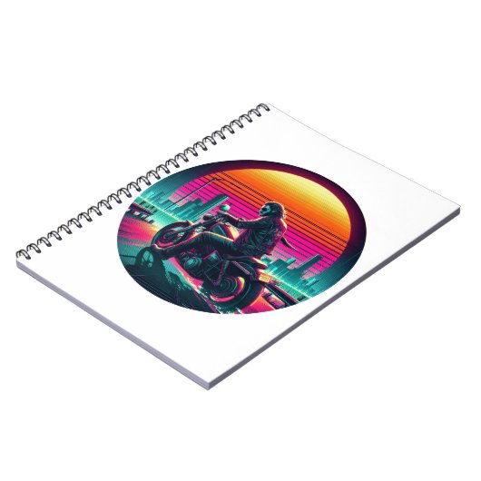 Neon Rider  ノートブック (左側)