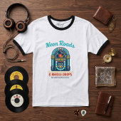 Neon Roads & Needle Drops Tシャツ