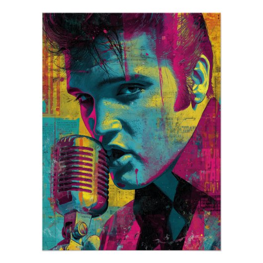Neon Rock Legend ポスター (正面)