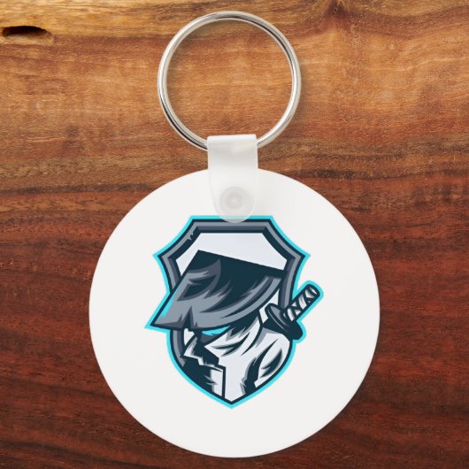 Neon Ronin: Shadow Blade Crest キーホルダー (裏面)