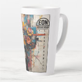 NEON ROSE カフェラテマグ (右アングル)