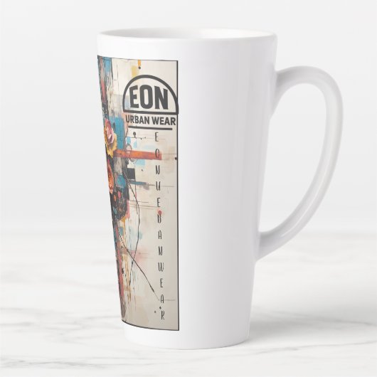 NEON ROSE カフェラテマグ (右)