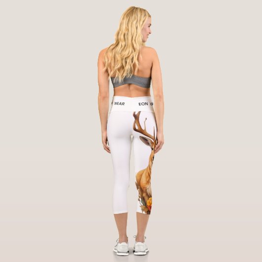 NEON ROSE カプリレギンス (裏面)