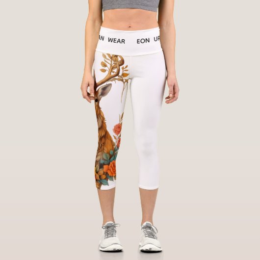 NEON ROSE カプリレギンス (正面)