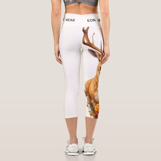 NEON ROSE カプリレギンス (裏面)