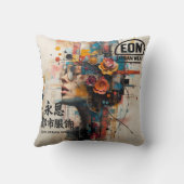 Neon Rose クッション (裏面)