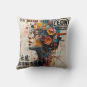 Neon Rose クッション (裏面)