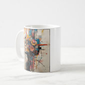 NEON ROSE コーヒーマグカップ (正面左)