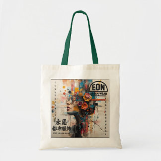 NEON ROSE トートバッグ