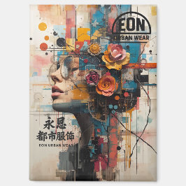 NEON ROSE マグネット