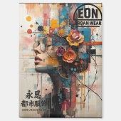 NEON ROSE マグネット (正面)