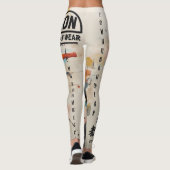 NEON ROSE レギンス (裏面)