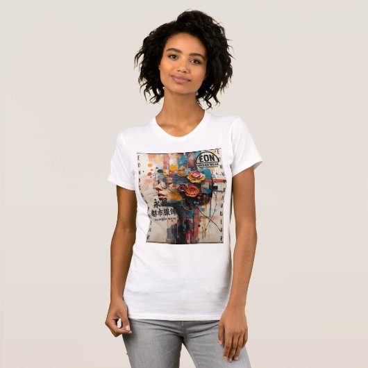 NEON ROSE Tシャツ (正面フル)