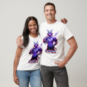 Neon Samurai Warrior Graphic Tee Tシャツ (ユニセックス)