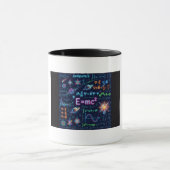 Neon Science Equations Coffee Mug | Physics Math S マグカップ (中央)