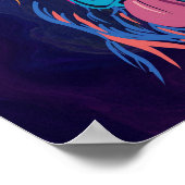 Neon Shepard Poster ポスター (角)