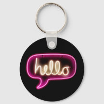 neon sign hello