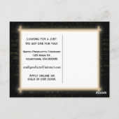 Neon Sign On Brickを今採用 ポストカード (裏面)