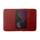 Neon Silhouette バスマット (正面)