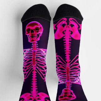 Neon Skeleton Socks ソックス