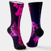 Neon Skeleton Socks ソックス (傾斜あり)