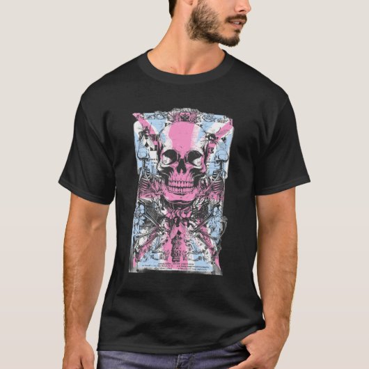Neon Skull Fusion - T-Shirt Tシャツ (正面)