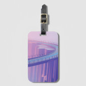 Neon Skybridge Dreamscape ラゲッジタグ (正面縦)