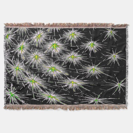 Neon Starburst Blanket スローブランケット (正面)