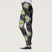 Neon Starburst Leggings レギンス (左)