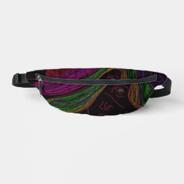Neon String Lights Silhouette Fanny Pack  ファニーパック