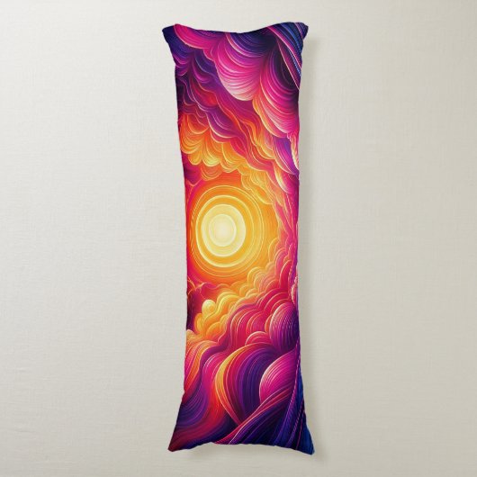 Neon Sunset  ボディピロー (正面縦)