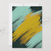 Neon Teenager Bruh You In Party Birthday 招待状 (裏面)