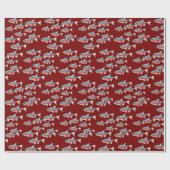 Neon Tetra ラッピングペーパー (フラット)