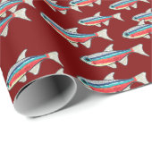 Neon Tetra ラッピングペーパー (ロールコーナー)
