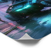 Neon Tokyo Nights （サイバーエディション） ポスター (角)