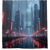 Neon Tomorrow -  シャワーカーテン (正面)