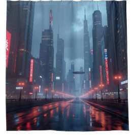 Neon Tomorrow -  シャワーカーテン