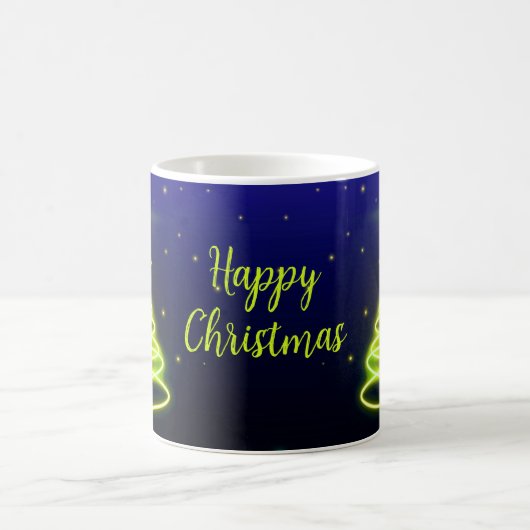 Neon Tree Happy Christmas Tree Mug コーヒーマグカップ (中央)