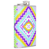Neon Tribal Dreams Kaleidoscope フラスク (右)