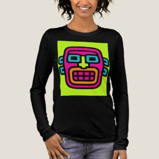 Neon Tribal Vibe – ウィメンズグラフィックはっきりしたティー トライブレンドTシャツ