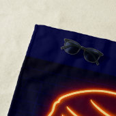 Neon Trump Screw the Establishment Beach Towel ビーチタオル (インサイチュ)